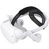Komfort audio fejszíj Kiwi Design QA01 Meta Quest 2-hez fehér (QA01/White/HJT-416)