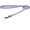 Kutyasétáltató szett póráz 1,5m+hám kutyának világoskék (DOG SET BLUE)