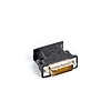 LANBERG DVI-I(M)(24+5) DUAL LINK->VGA(F) ADAPTER FEKETE
