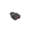LANBERG HDMI(F)->HDMI MICRO(M) ADAPTER FEKETE