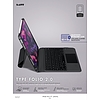 Laut Type Folio 2 tok Bluetooth billentyűzettel iPad Pro 11" M4 (2024) készülékhez - fekete