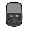 LDNIO Bluetooth C706Q, 2USB, AUX adó FM + USB-C kábel (C706Q Type C)
