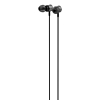 LDNIO HP04 vezetékes fülhallgató, 3,5 mm-es jack, fekete (HP04)
