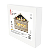 LED adventi naptár, fa, 40x50 cm, 2x AA, beltéri, meleg fehér, időzítő (DCWW01)