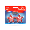 LED-es teamécses CSILLAG - piros -2 db (55244R)