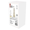 LED-es üveg karácsonyfa, 27 cm, 2x CR2032, beltéri, meleg fehér, időzítő (DCLW30)