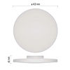 LED felületi lámpatest DIONI kerek, fehér, 32W, CCT (ZM7152)