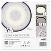 LED felületi lámpatest RORI kerek, fekete, 17W, CCT (ZM4401)