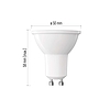 LED izzó Basic MR16 / GU10 / 2,9 W (25 W) / 250 lm / Meleg fehér (ZL8F02)