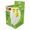 LED izzó Filament G125 / E27 / 18 W (150 W) / 2452 lm / Meleg fehér (ZF2D82)