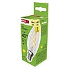 LED izzó Filament gyertya / E14 / 3,4 W (40 W) / 470 lm / Meleg fehér (ZF3D22)