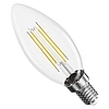 LED izzó Filament gyertya / E14 / 3,4 W (40 W) / 470 lm / Természetes fehér (ZF3D23)