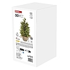 LED karácsonyfa, 50 cm, kültérre és beltérre, meleg fehér, időzítő