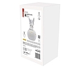 LED kerámia angyal, 29 cm, 2x AA, meleg fehér, időzítő (DCLW33)