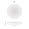 LED mennyezeti lámpatest TIVI, B CLASS, kerek, fehér 5,2W, IP44, Meleg fehér (ZM3415)
