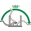Leitz 180 A3 77 mm iratrendező fekete újrahasznosított 10730000