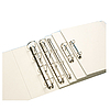 Leitz gyűrűskönyv panorámás A4 Maxi 2 gyűrűs 44 mm "D" gyűrűs fehér 42790001