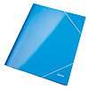 Leitz karton gumis mappa A4 15mm lakkfényű kék 39820036