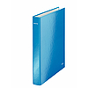 Leitz WOW gyűrűskönyv A4 Maxi 2 gyűrűs 40 mm "D" gyűrűs lakkfényű kék 42410036