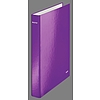 Leitz WOW gyűrűskönyv A4 Maxi 2 gyűrűs 40 mm "D" gyűrűs lakkfényű lila 42410062