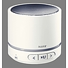 Leitz Wow hordozható mini sztereó Bluetooth hangszóró, fehér 63581001