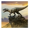 Lemeznaptár 2026 REALSYSTEM 300x300mm Dinosaurs