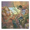 Lemeznaptár 2026 REALSYSTEM 300x300mm Harry Potter