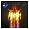 Lemeznaptár 2026 REALSYSTEM 300x300mm NASA