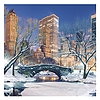 Lemeznaptár 2026 REALSYSTEM 300x300mm New York