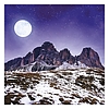 Lemeznaptár 2026 REALSYSTEM 300x300mm The moon