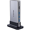 Lention dokkoló állomás AV USB-C szürke (CB-TP-D54HEACRNA-CCN)