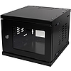 Logilink 10" Wallmount Cabinet SoHo, 04U, black (W06Z33B)