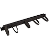 Logilink 19" Cable Manager 1U, rotating hooks, black (OR105B)