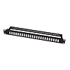 Logilink 19" száloptikai panel 24 SC-Duplex vagy LC-Quad adapterhez