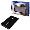 Logilink 2.5"-os USB 2.0-ás hordozható IDE HDD külső merevlemez ház, fekete (UA0040B)