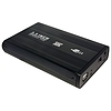 LogiLink 3,5" merevlemez burkolat USB 2.0/SATA fekete, ALU (UA0082)