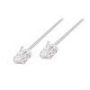 Logilink Cat.6A Slim High-Flex patch kábel fehér 1,50 m