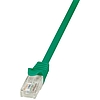 LogiLink CAT5e UTP Patch Kábel AWG26 zöld, 0,25m (CP1015U)