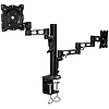 Logilink Dual Monitor Desk mount, up to-26", separate height adjustment (BP0074)