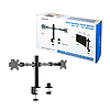 Logilink Dual Monitor mount, 17"-32", steel, 360 VESA plate, arm length: 380mm (BP0106)