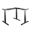 Logilink Electrically adjustable sit-stand desk frame, 90 L-shape (EO0016)