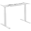 Logilink Electrically adjustable sit-stand desk frame, white (EO0001W)