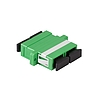 Logilink Fiber Adapter SC Duplex, 12 db, karimával, zöld