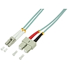 Logilink Fibre Patch Cord OM3 LC-SC 0,5m Duplex (FP3LS00)