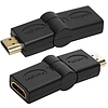 LogiLink HDMI adapter, 180 -ban forgatható (AH0011)