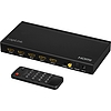 Logilink HDMI switch, 4x1-Port, multiviewer, 1080p/60 Hz, scaler, seamless, RC (HD0052)
