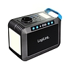 Logilink Hordozható erőmű, 200 W, 40 000 mAh, 7x kimenet, IP20, fekete/kék