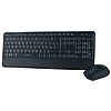 Logilink Keyboard 2.4G Combo set, slim, black (ID0161)