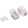 Logilink Keystone Jack Cat.5e UTP EconLine 90 Punch down, white (NK4006)