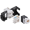 Logilink Keystone Jack Cat.6 UTP 180 Toolless, white (NK4007)